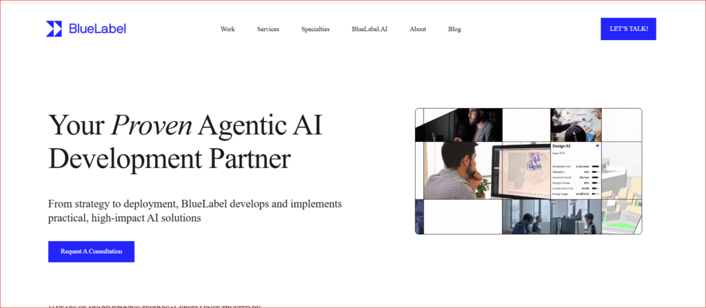 3. Blue Label Labs